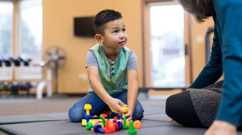 Child therapy session at Radiance Therapy Group